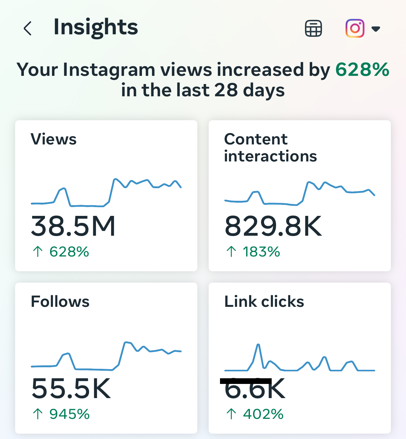 Sustained subscriber growth